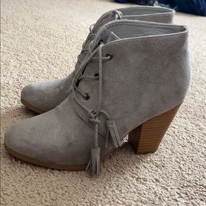 Grey booties
